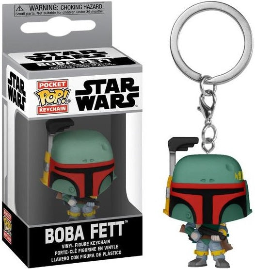 Star Wars: Funko Pop! Pocket Keychain - Boba Fett (Portachiavi)