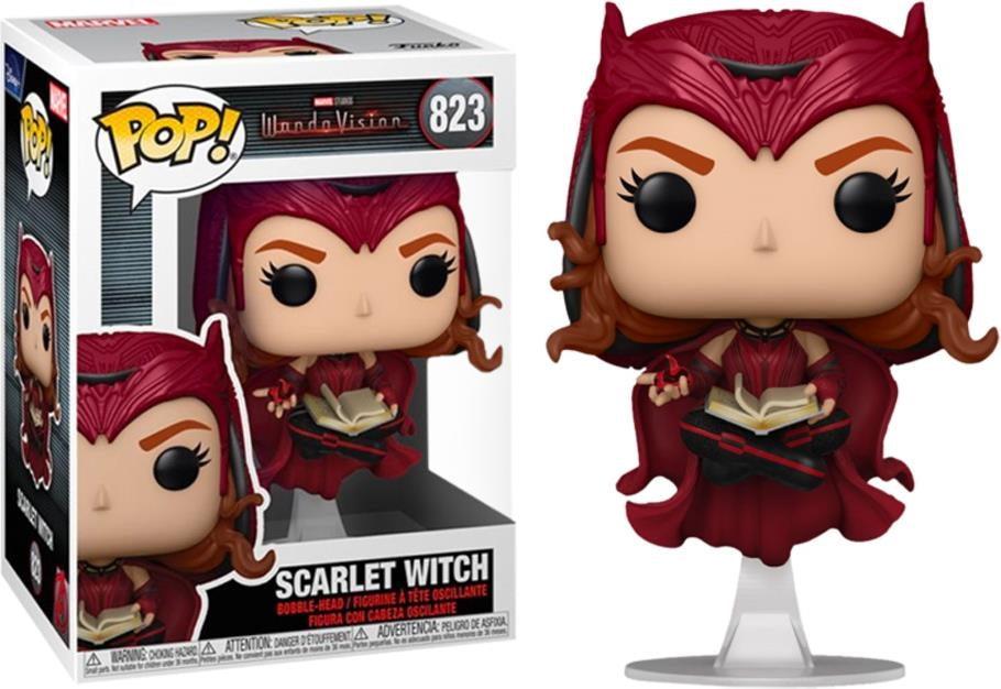 Marvel: Funko Pop! - Wandavision - Scarlet Witch (Bobble-Head) (Vinyl Figure 823)