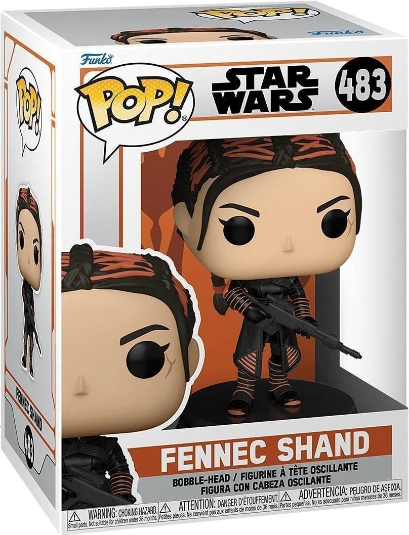 Star Wars: Funko Pop! - The Mandalorian - Fennec Shand (Bobble-Head) (Vinyl Figure 483)