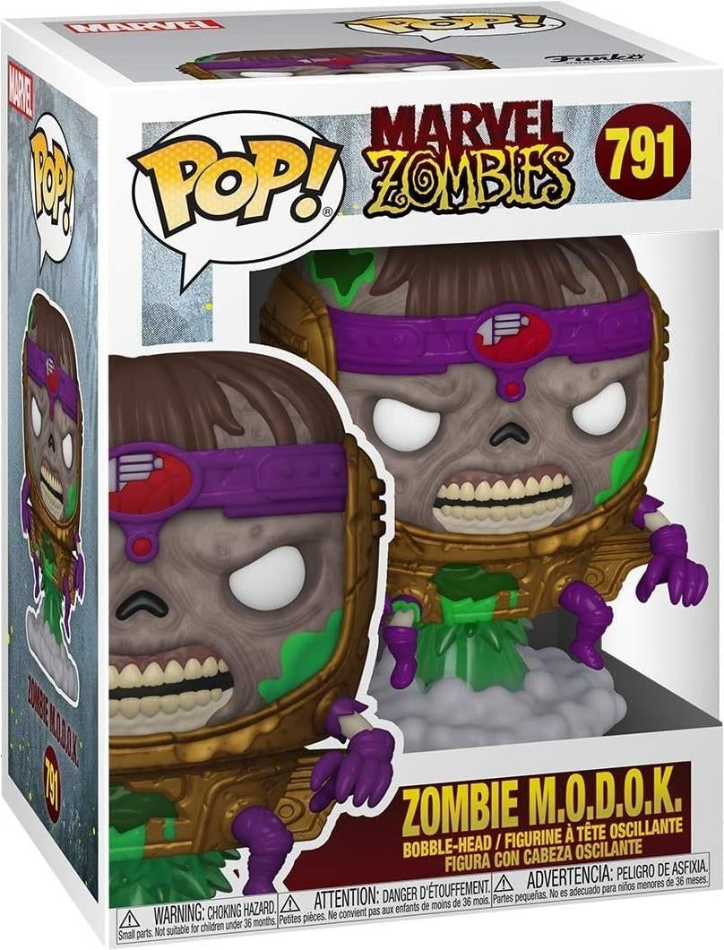 Marvel: Funko Pop! - Marvel Zombies - Zombie Modok (Vinyl Figure 791)