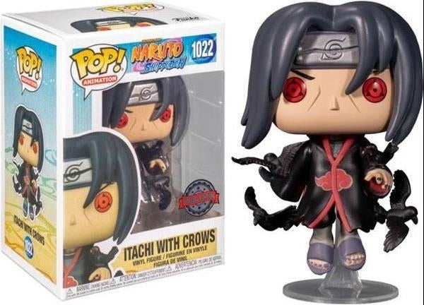 Naruto Shippuden: Funko Pop! Animation - Itachi With Crows (Vinyl Figure 1022)