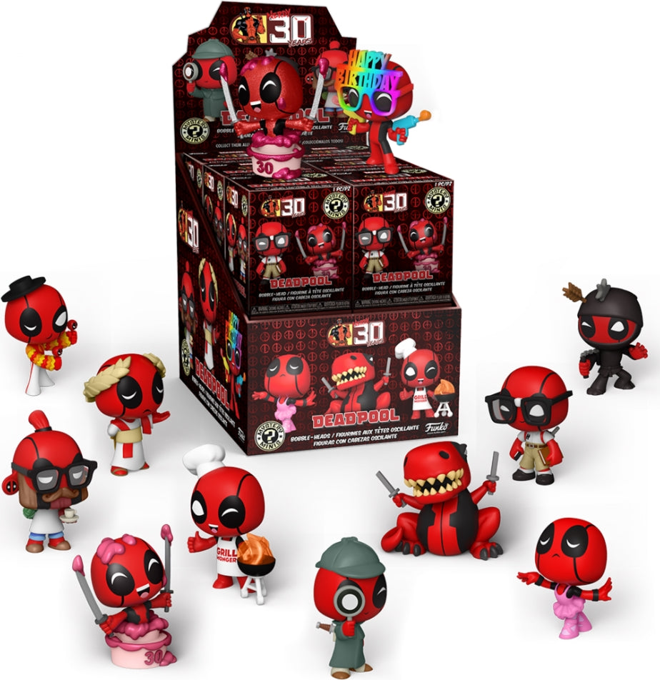 Marvel: Funko Pop! Mystery Minis - Deadpool 30Th (Assortimento)