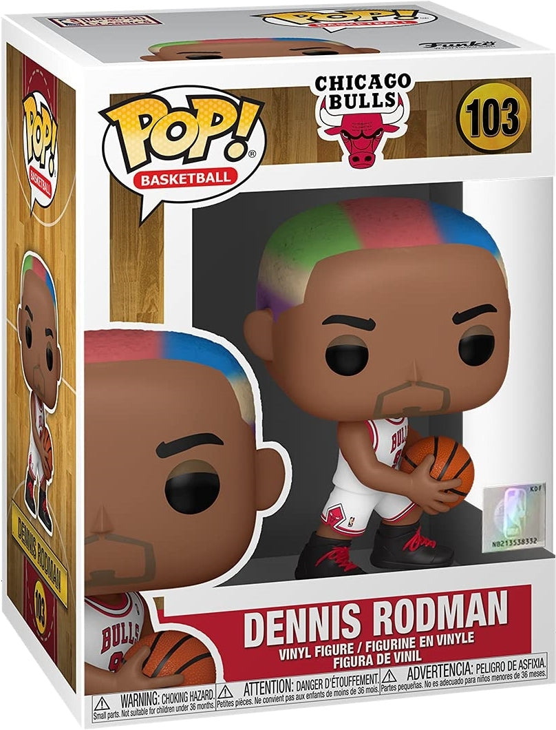 NBA: Funko Pop! Basketball - Chicago Bulls - Dennis Rodman (Vinyl Figure 103)