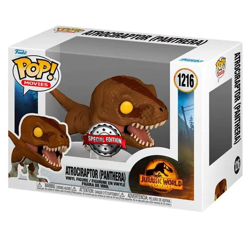 Jurassic World: Funko Pop! Movies - Dominion - Atrociraptor (Panthera) (Vinyl Figure 1216)