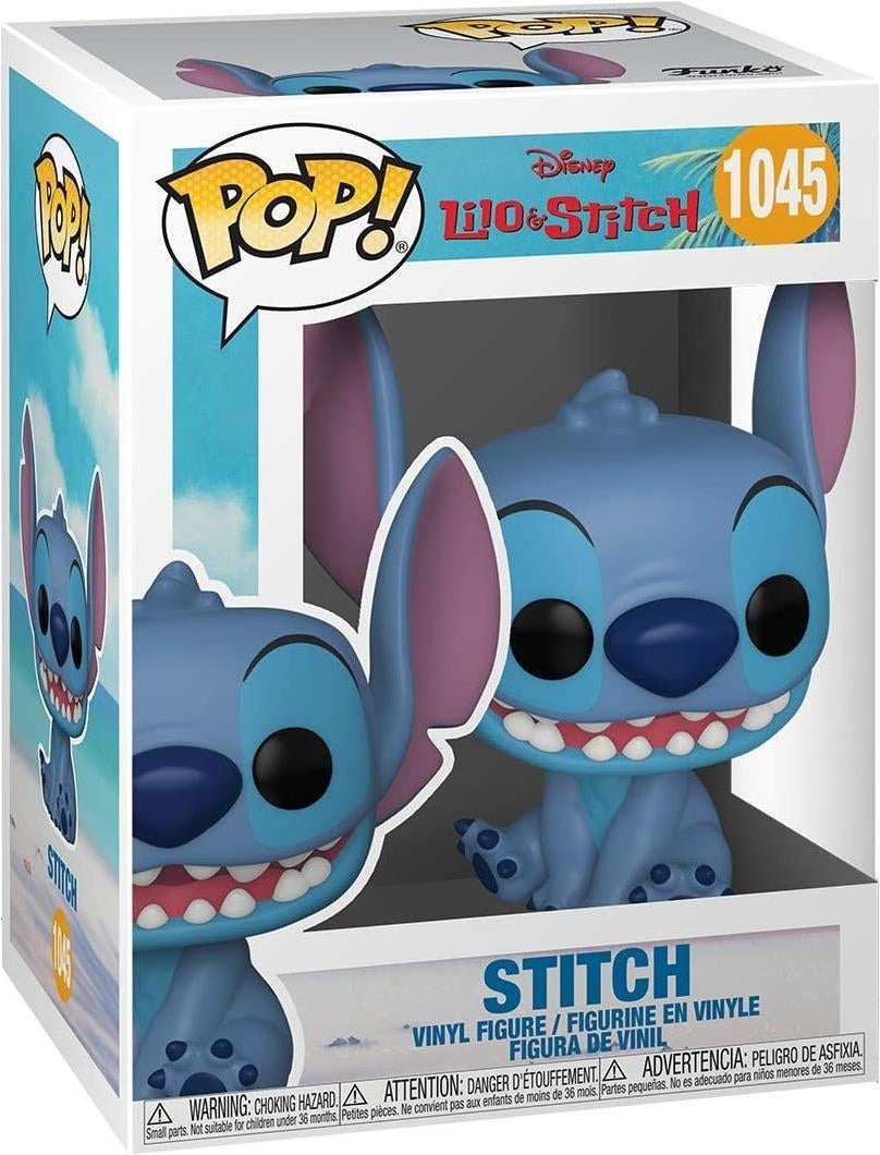 Disney: Funko Pop! - Lilo & Stitch - Smiling Seated Stitch (Vinyl Figure 1045)