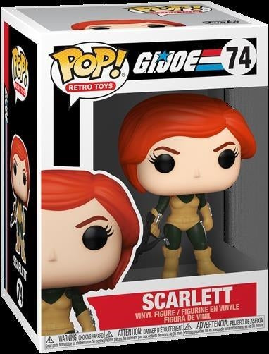 G.I. Joe: Funko Pop! Retro Toys - Scarlett (Vinyl Figure 74)