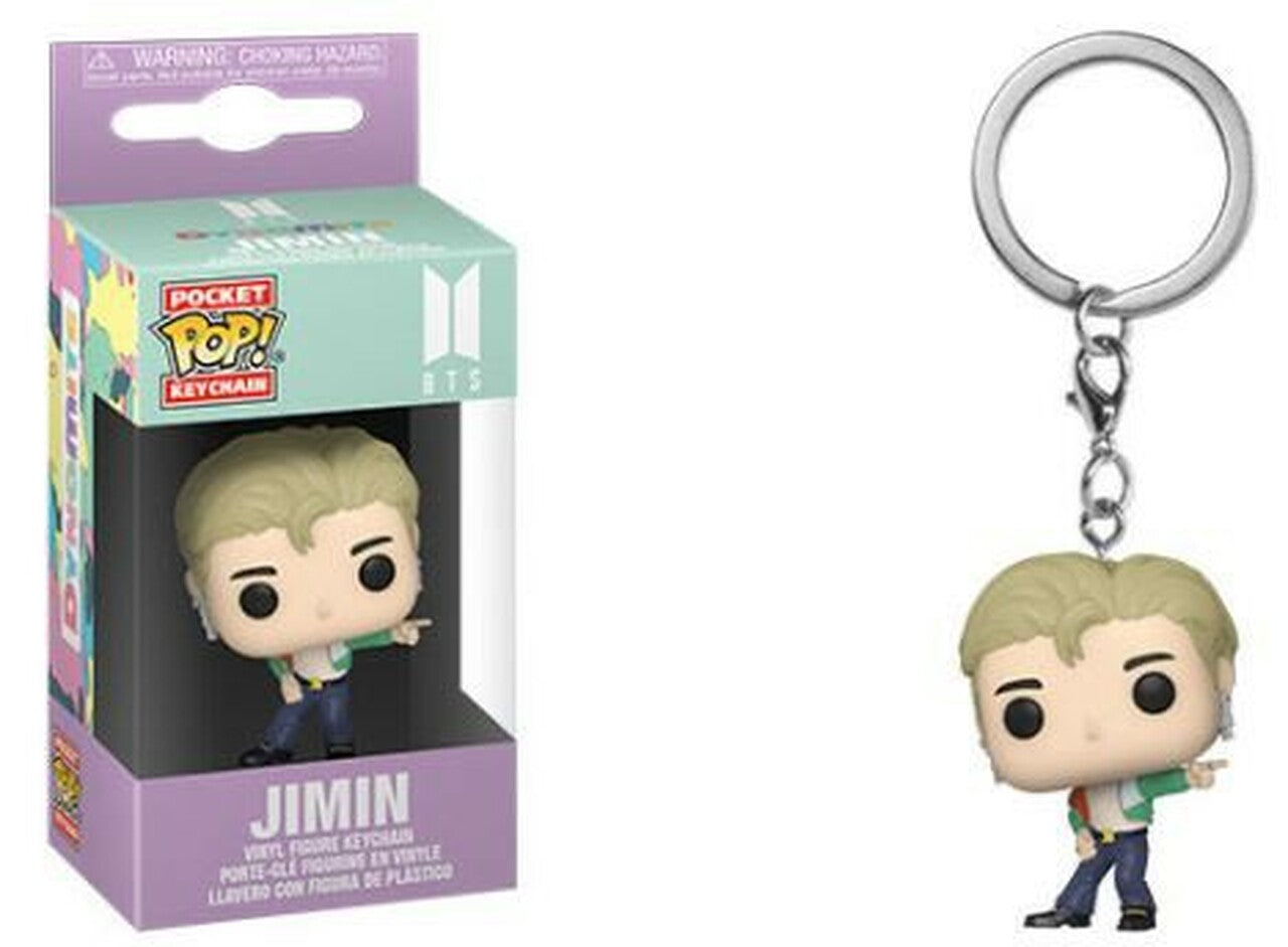 Bts: Funko Pop! Pocket Keychain - Dynamite - Jimin (Portachiavi)