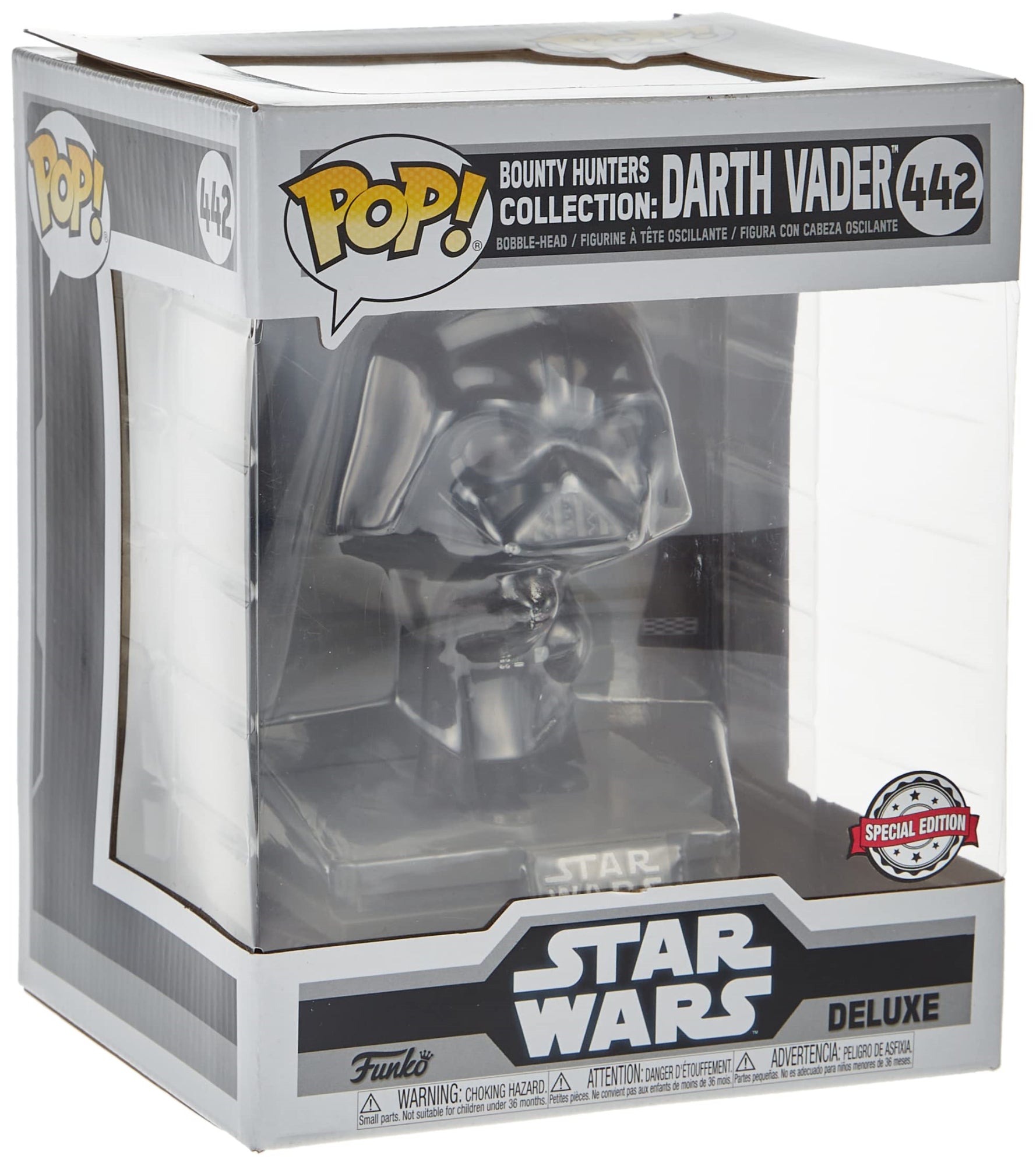 Star Wars: Funko Pop! Deluxe - Bounty Hunters Collection: Darth Vader (Vinyl Figure 442)