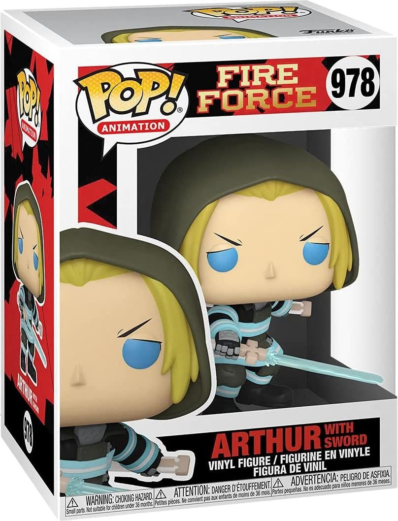 Fire Force: Funko Pop! Animation - Arthur With Sword (Vinyl Figure 978)