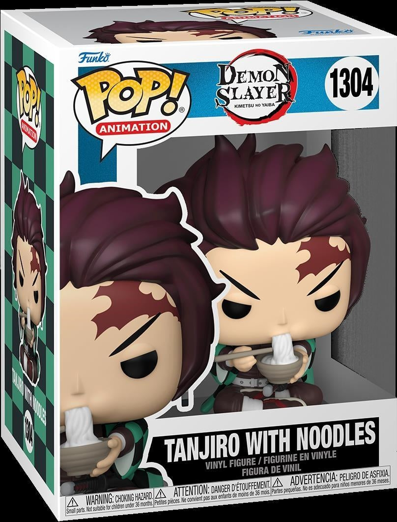 Demon Slayer: Funko Pop! Animation - Tanjiro With Noodles (Vinyl Figure 1304)