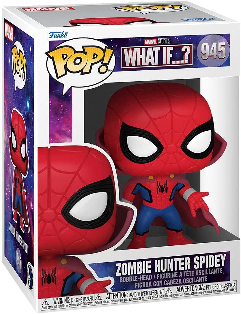Marvel: Funko Pop! What If - Spider-Man - Zombie Hunter Spidey (Vinyl Figure 945)