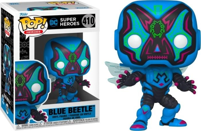 Dc Comics: Funko Pop! Heroes - Super Heroes - Blue Beetle (Vinyl Figure 410)