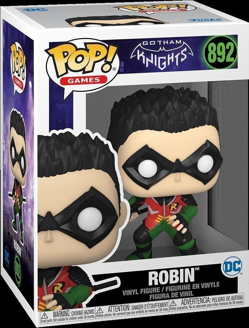 Dc Comics: Funko Pop! Games - Gotham Knights - Robin (Vinyl Figure 892)