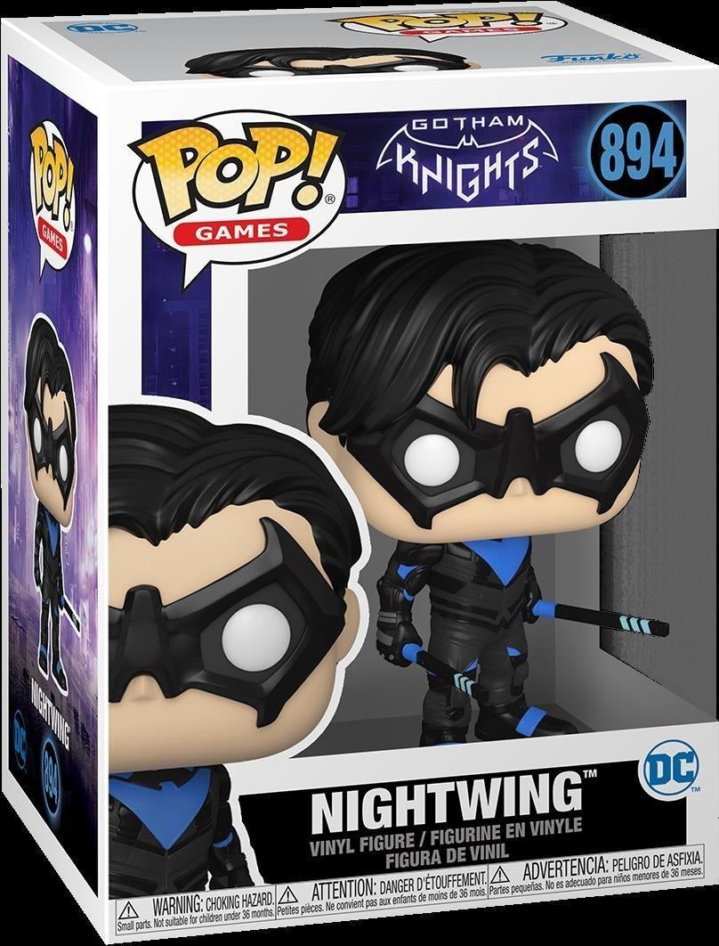 Dc Comics: Funko Pop! Games - Gotham Knights - Nightwing (Vinyl Figure 894)