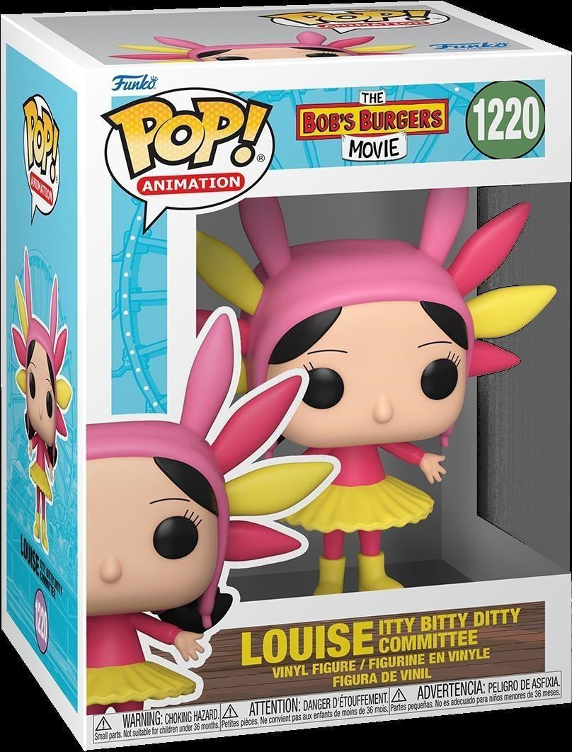 Bobs Burgers: Funko Pop! Animation - Louise (Itty Bitty Ditty Committee) (Vinyl Figure 1220)