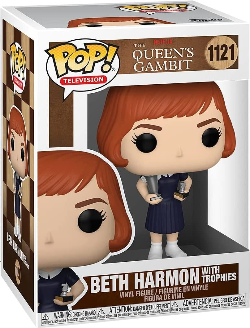 Queens Gambit: Funko Pop! Television - Beth Harmon With Trophies (Vinyl Figure 1121)