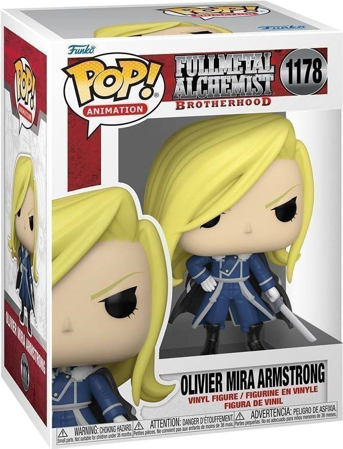 Fullmetal Alchemist Brotherhood: Funko Pop! Animation - Olivier Armstrong (Vinyl Figure 1178)