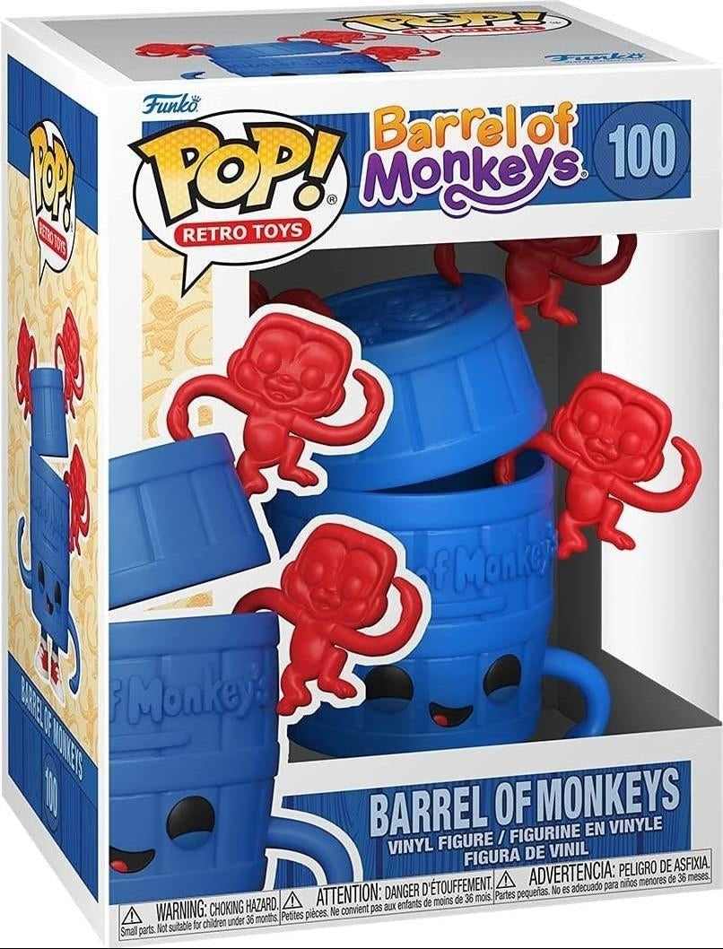 Barrel Of Monkeys: Funko Pop! Retro Toys - Barrel Of Monkeys (Vinyl Figure 100)