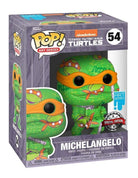 Teenage Mutant Ninja Turtles: Funko Pop! Art Series - Michaelangelo (Vinyl Figure 54)