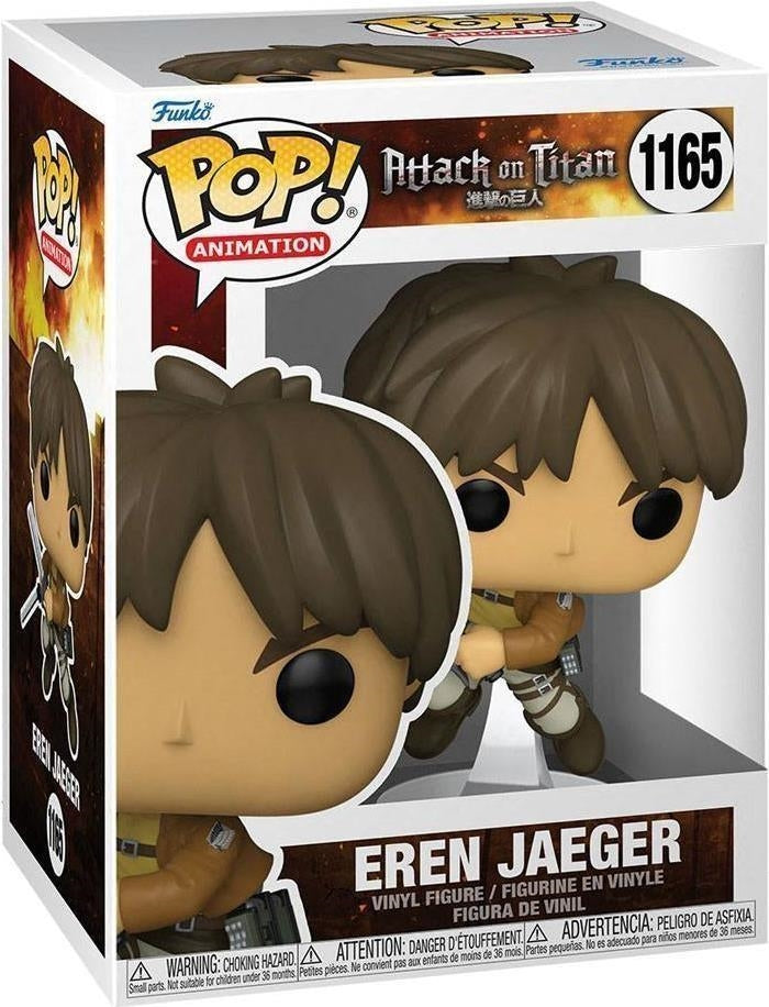 Attack On Titan: Funko Pop! Animation - Eren Jeager (Vinyl Figure 1165)