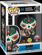 Dc Comics: Funko Pop! Heroes - Super Heroes - Bane (Glow In The Dark) (Vinyl Figure 412)