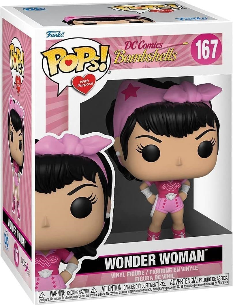Dc Comics: Funko Pop! With Purpose - Bombshell - Wonder Woman (Vinyl Figure 167)