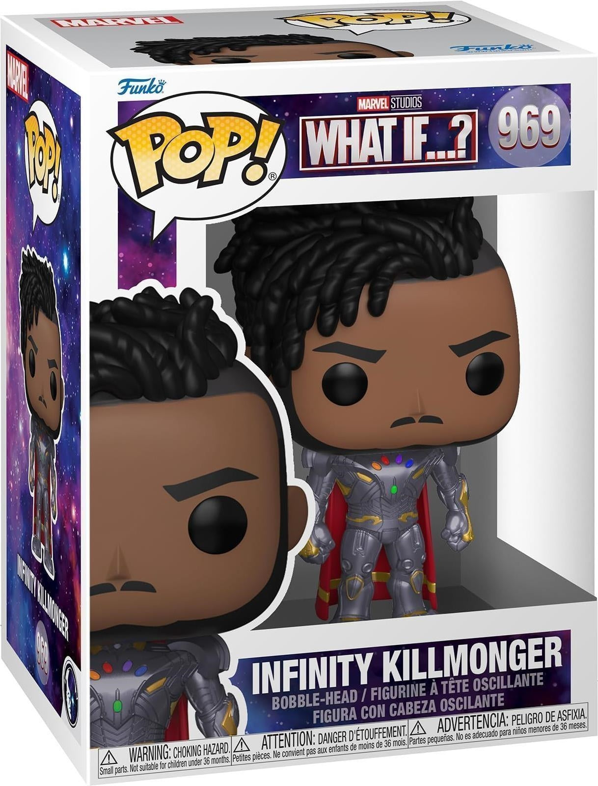 Marvel: Funko Pop! - What If...? - Infinity Killmonger (Vinyl Figure 969)