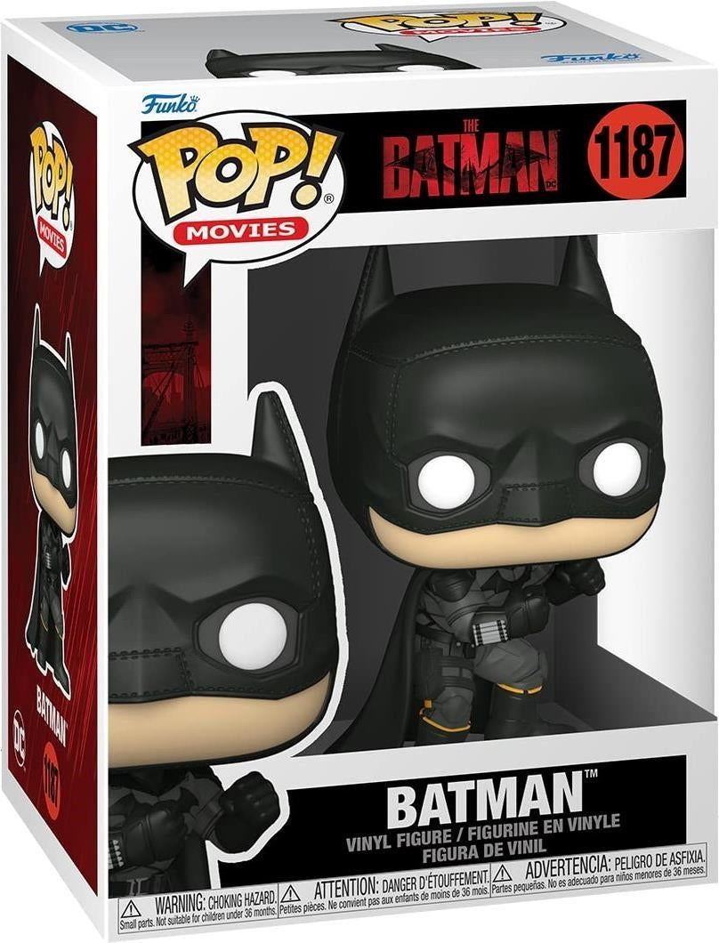 Dc Comics: Funko Pop! Movies - The Batman - Batman (Vinyl Figure 1187)