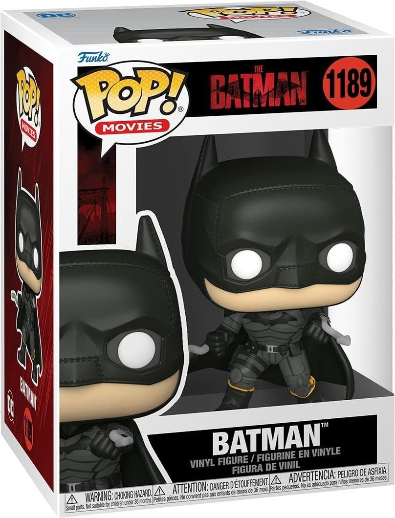 Dc Comics: Funko Pop! Movies - The Batman - Batman (Vinyl Figure 1189)