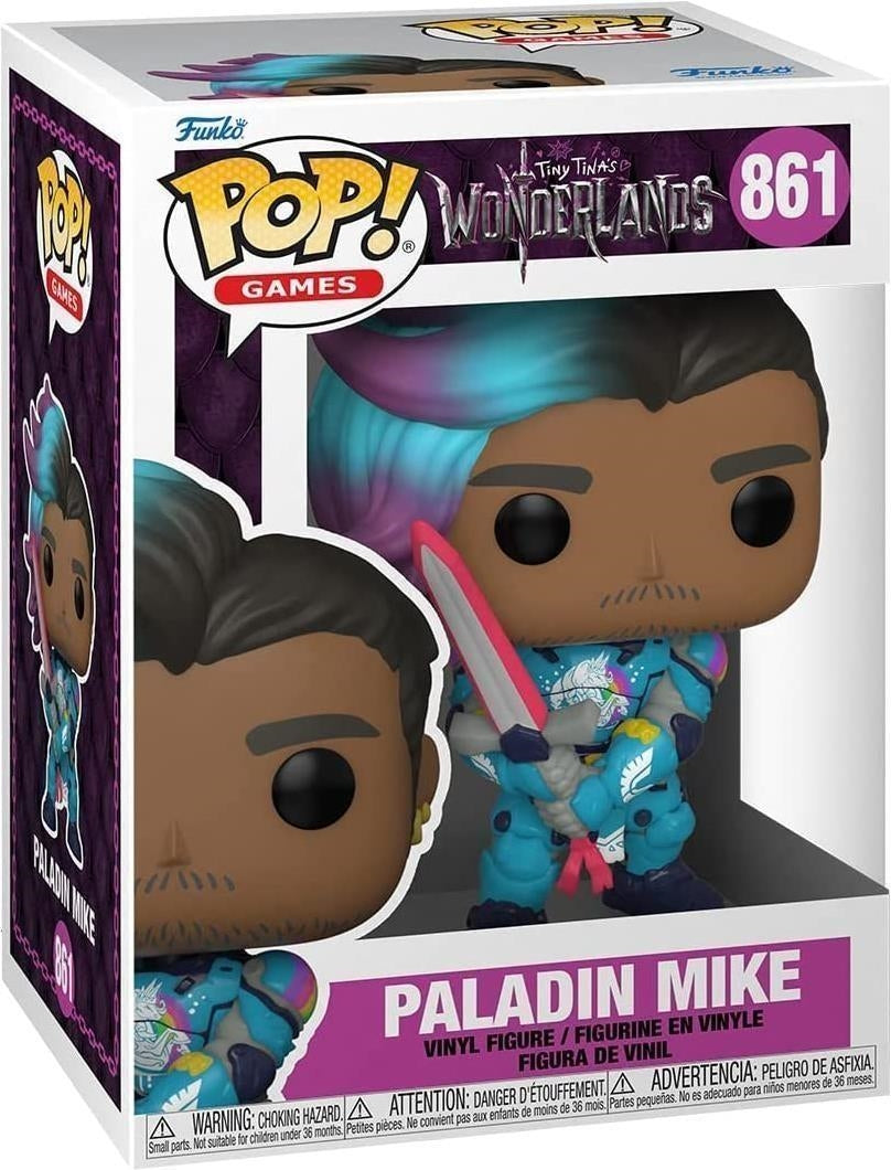 Tiny Tinas Wonderlands: Funko Pop! Games - Paladin Mike (Vinyl Figure 861)