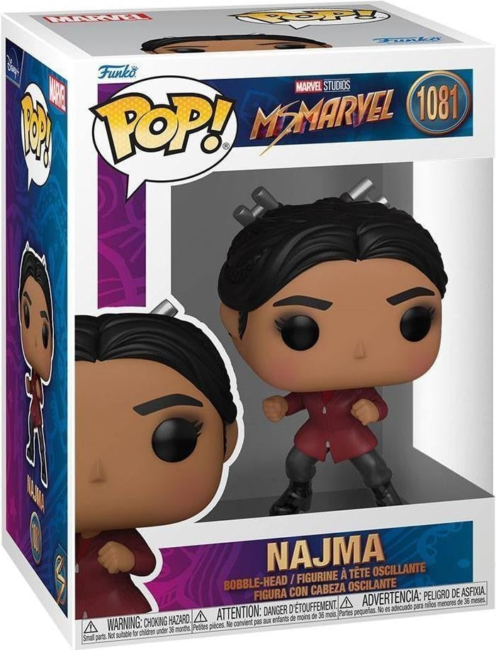 Marvel: Funko Pop! - Ms. Marvel - Najma (Vinyl Figure 1081)