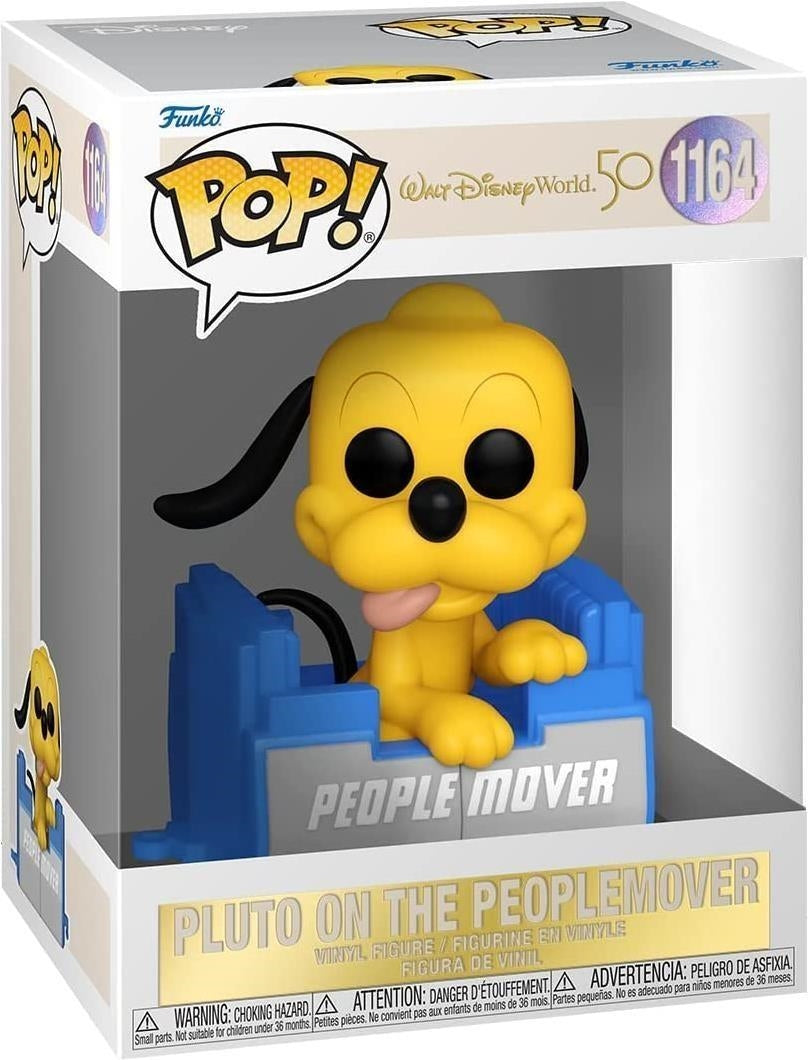 Disney: Funko Pop! - Walt Disney World 50 - Pluto On The People Mover (Vinyl Figure 1164)