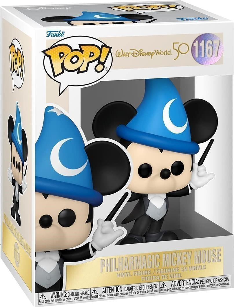 Disney: Funko Pop! - Walt Disney World 50 - Philharmagic Mickey Mouse (Vinyl Figure 1167)