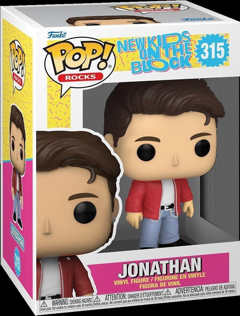 New Kids On The Block: Funko Pop! Rocks - Jonathan (Vinyl Figure 315)