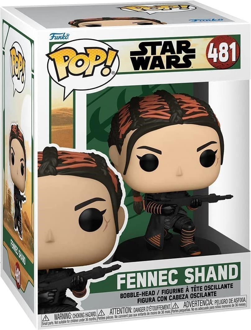 Star Wars: Funko Pop! - Book Of Boba Fett - Fennec Shand (Bobble-Head) (Vinyl Figure 481)
