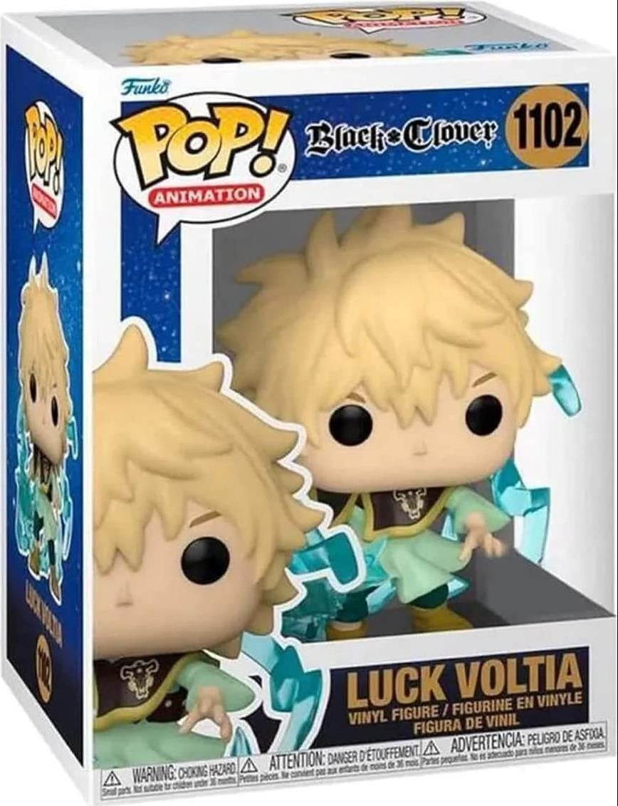 Black Clover: Funko Pop! Animation - Luck Voltia (Vinyl Figure 1102)