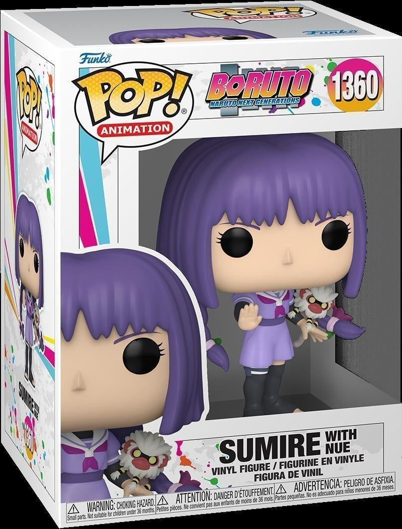 Boruto: Funko Pop! Animation - Sumire With Nue (Vinyl Figure 1360)