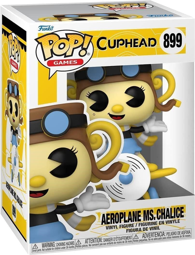 Cuphead: Funko Pop! Games - Aeroplane Ms. Chalice (Vinyl Figure 899)