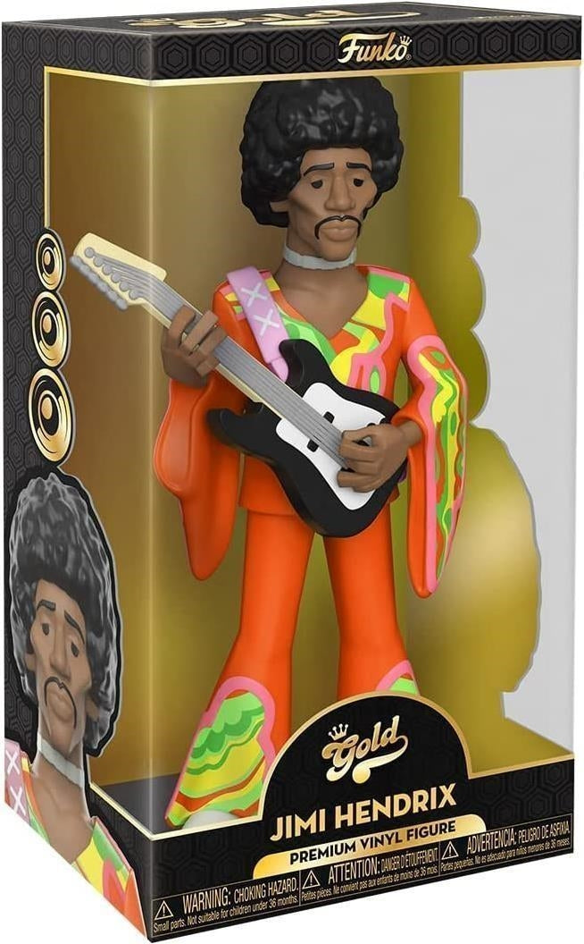 Jimi Hendrix: Funko Pop! Gold - Jimi Hendrix (12) (Premium Vinyl Figure)