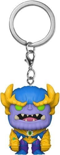 Marvel: Funko Pop! Pocket Keychain - Monster Hunters Mech Strike - Thanos (Portachiavi)