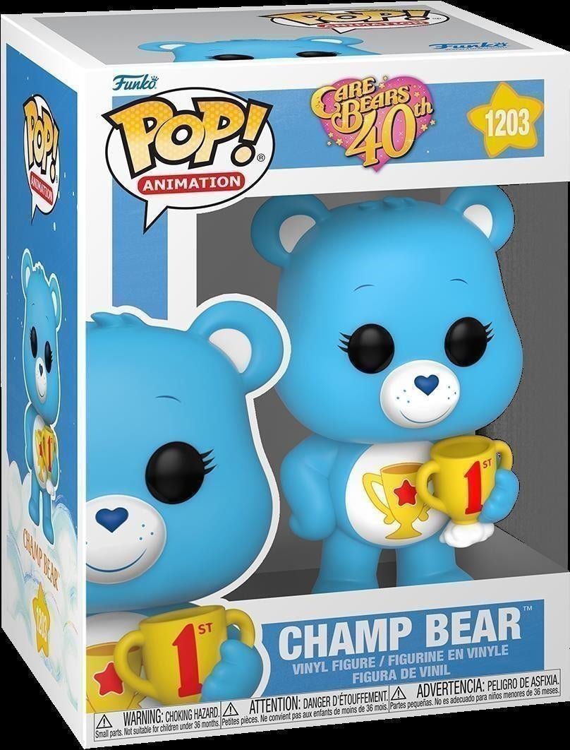 Care Bears: Funko Pop! Animation - 40Th Anniversary - Champ Bear (Vinyl Figure 1203)