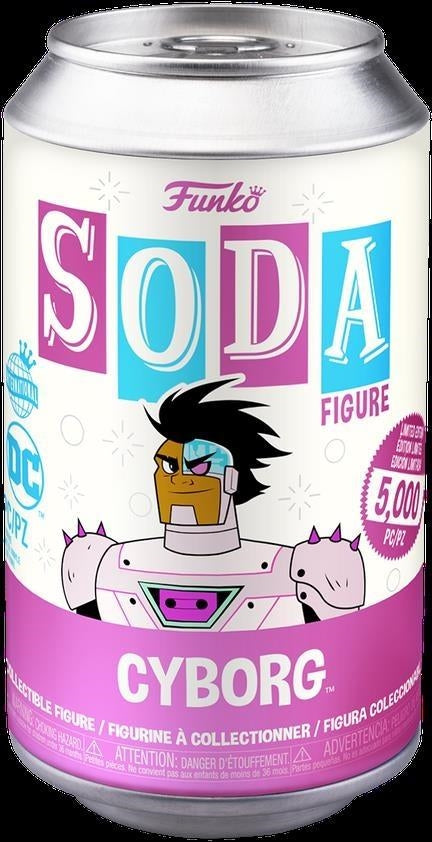 Teen Titans Go!: Funko Pop! Soda - Cyborg (Limited) (Collectible Figure)