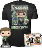 Star Wars: Funko Pop! & Tee - The Mandalorian - Luke w/Child (Tg, S)