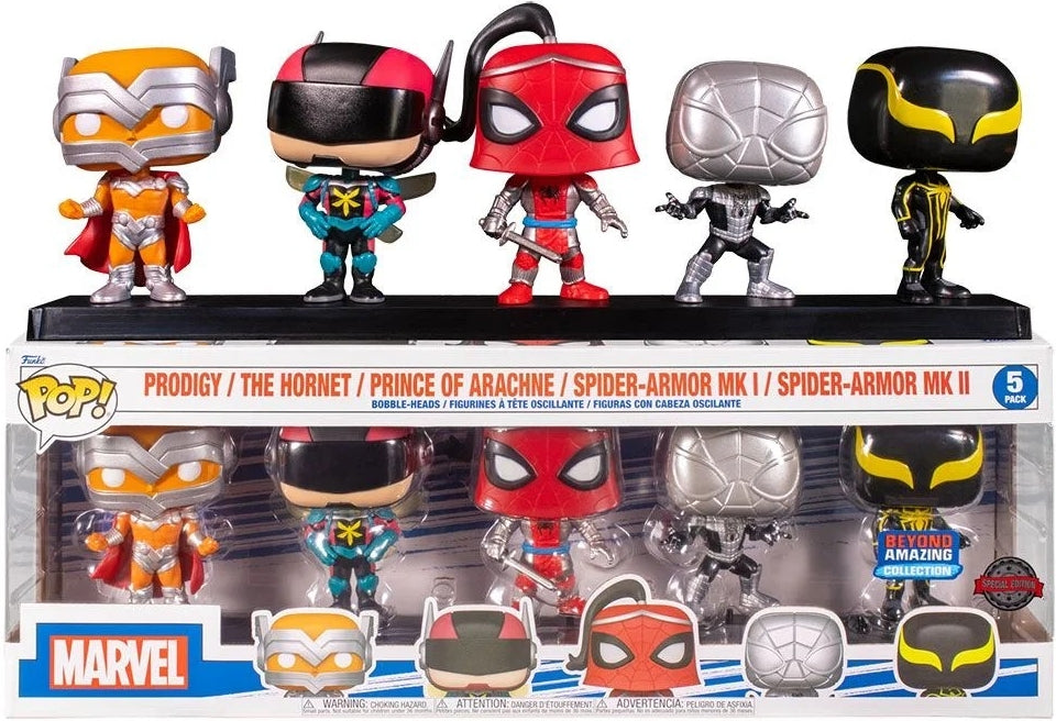 Marvel: Funko Pop! - Year Of The Spider - Spider-Man (5 Pieces)