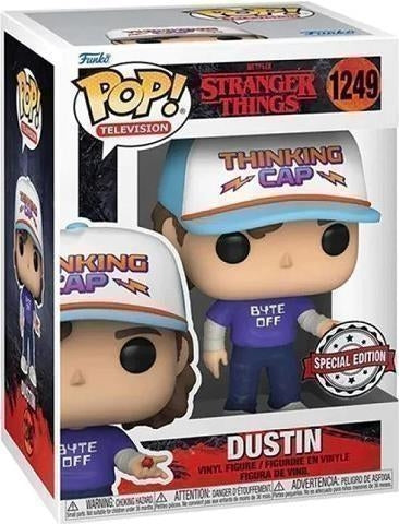 Stranger Things: Funko Pop! Television - Dustin With Byte Off Shirt (Vinyl Figure 1249)