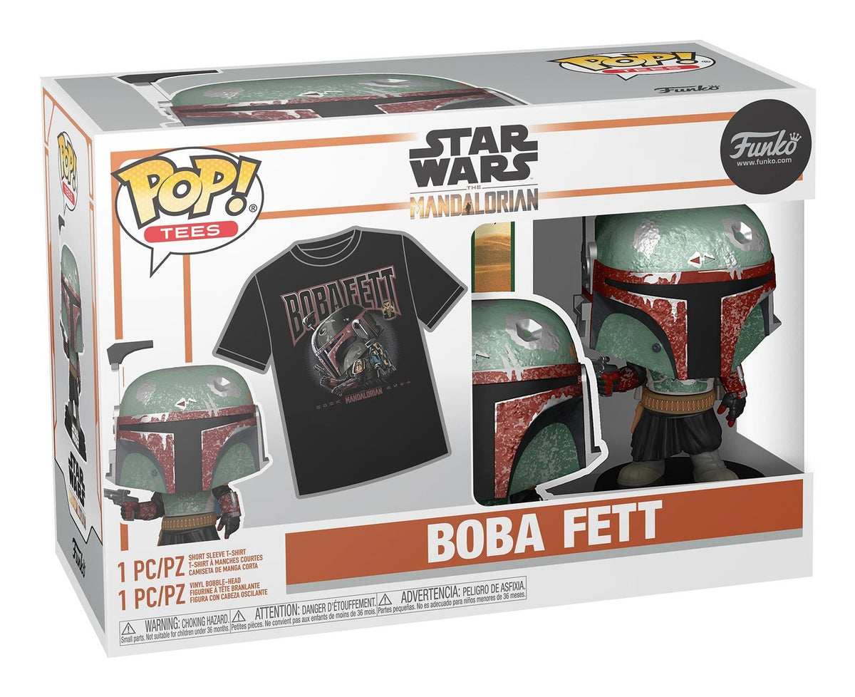 Star Wars: Funko Pop! & Tee - Boba Fett