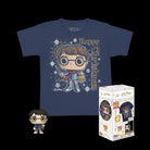 Harry Potter: Funko Pop! & Tee - Holiday Harry (Kd) Tg. L