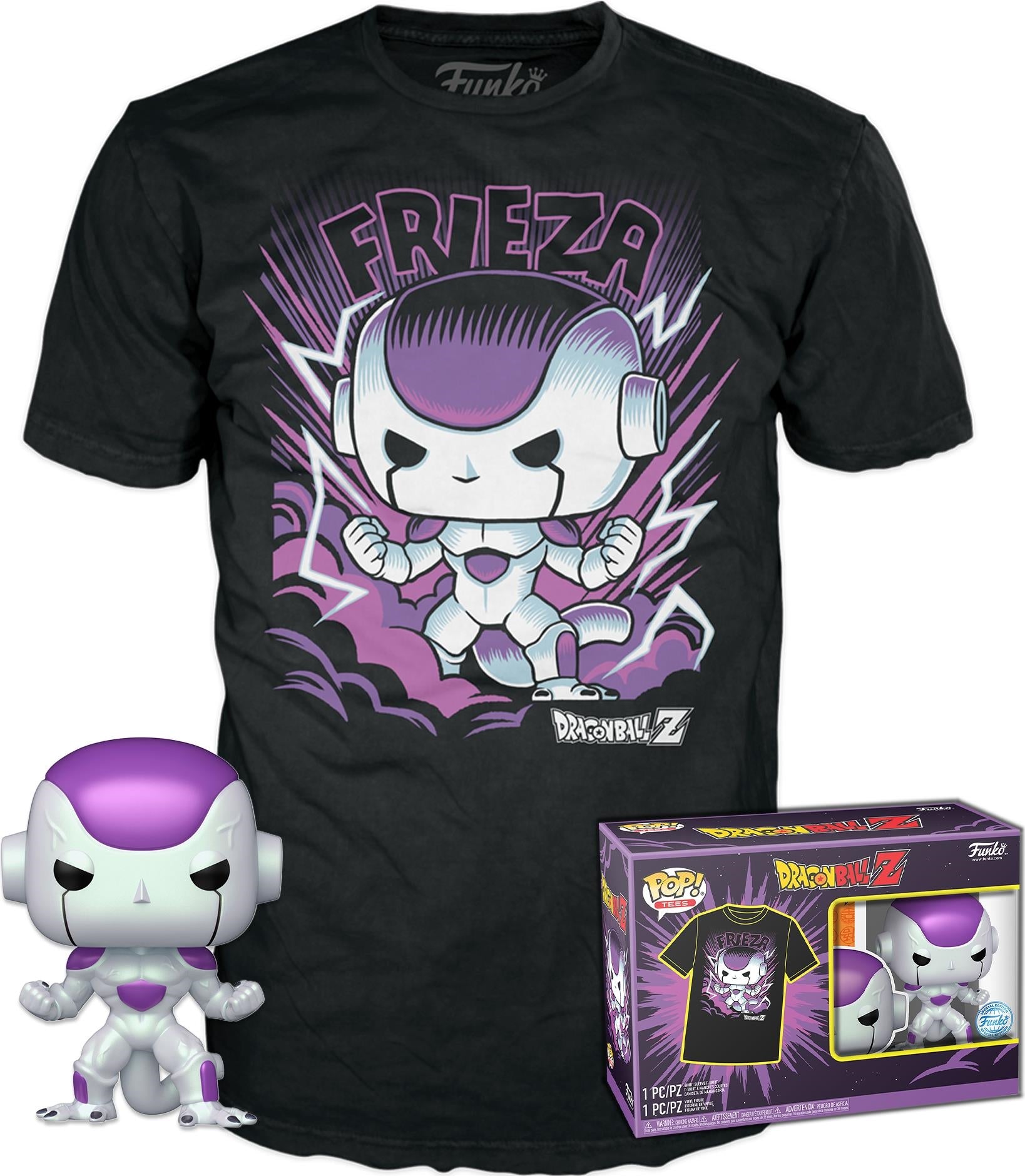 Dragon Ball Z: Funko Pop! & Tee - Frieza Final Form Tg. XL