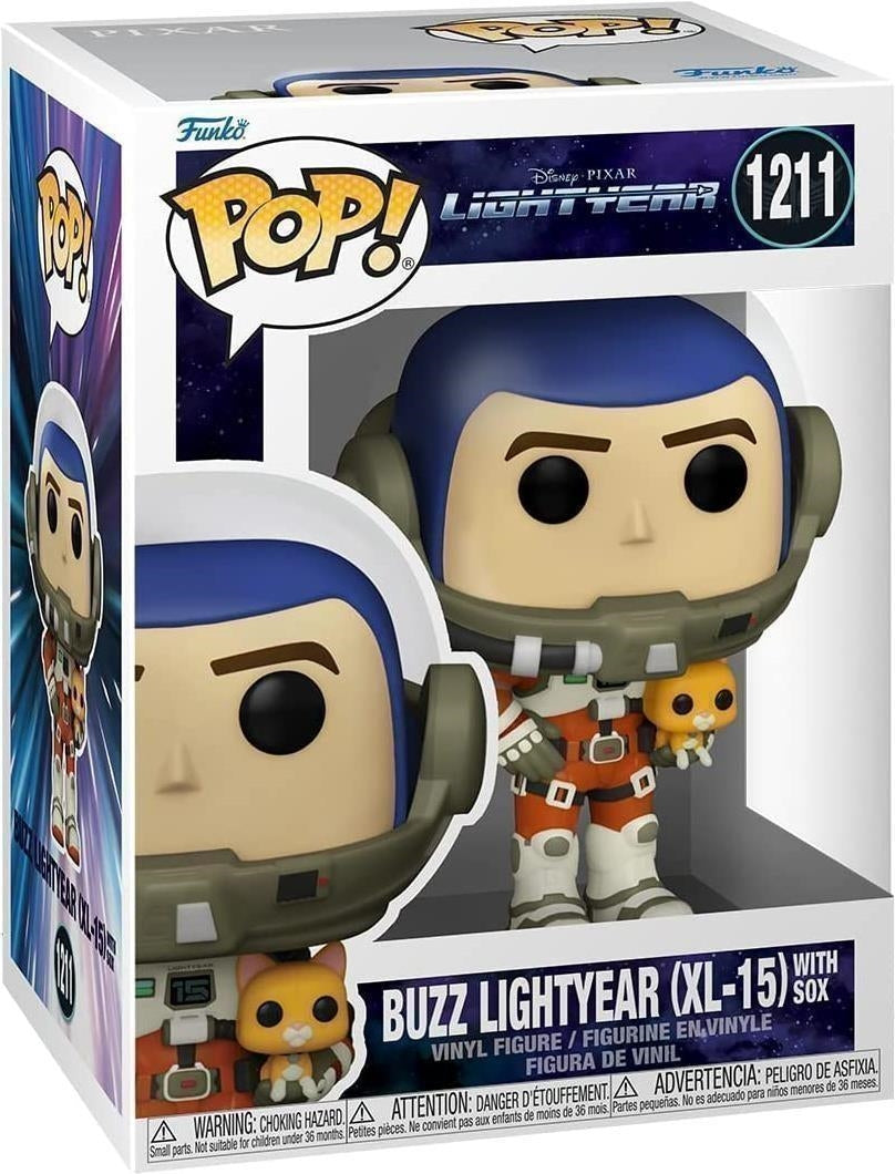 Disney: Funko Pop! - Lightyear - Buzz Lightyear (XL-15) With Sox (Vinyl Figure 1211)