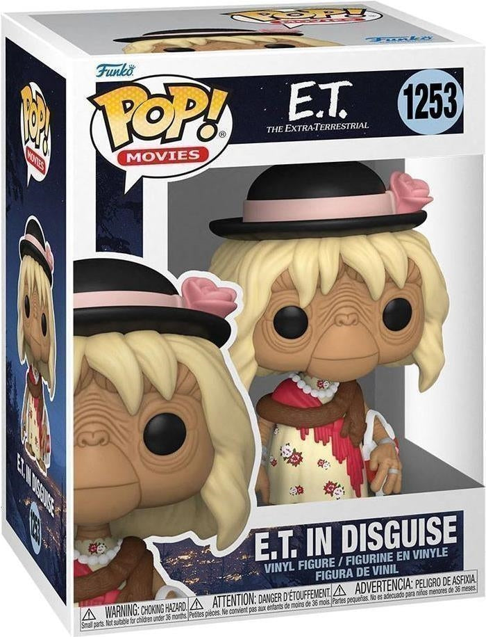 E.T. The Extra-Terrestrial: Funko Pop! Movies - 40th - E.T. In Disguise (Vinyl Figure 1253)